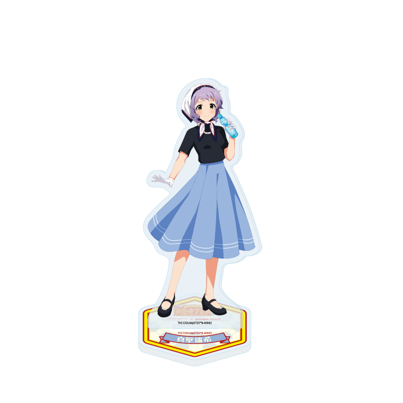 Acrylic Stand "The Idolmaster" Series x Seibuen Amusement Park LETRO FES 06 Makabe Miuzki