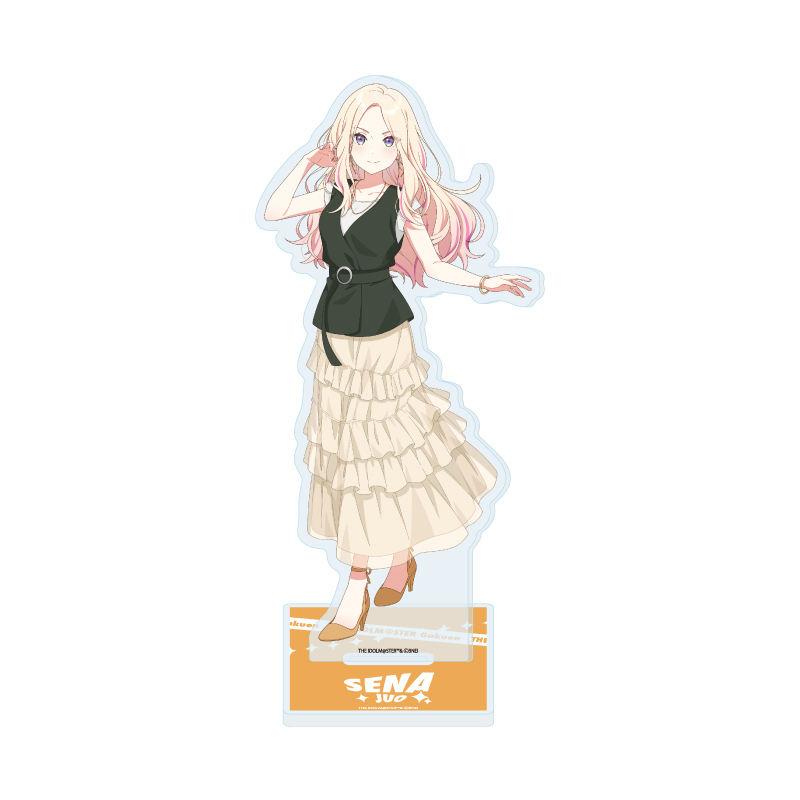 Acrylic Stand "Gakuen Idolmaster" 57 Juo Sena Street Fashion Ver. (Original Illustration)