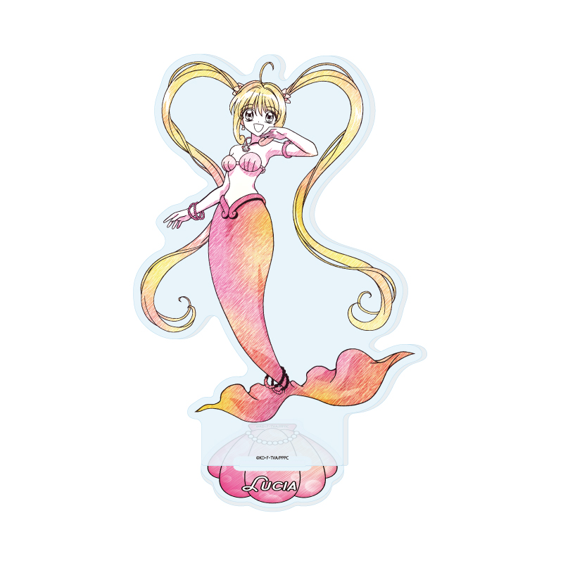 Acrylic Stand "Mermaid Melody Pichi Pichi Pitch" 19 Lucia (Graff Art Sketch Illustration)