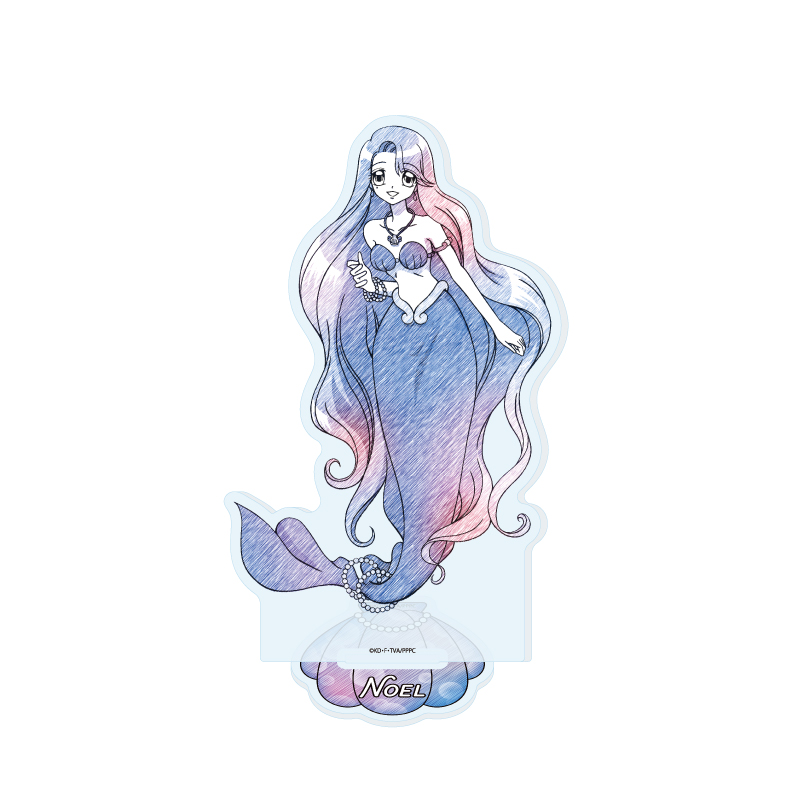 Acrylic Stand "Mermaid Melody Pichi Pichi Pitch" 23 Noel (Graff Art Sketch Illustration)