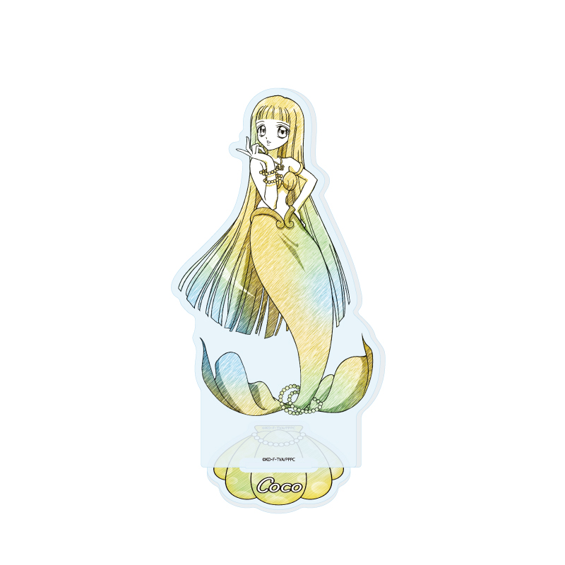 Acrylic Stand "Mermaid Melody Pichi Pichi Pitch" 24 Coco (Graff Art Sketch Illustration)
