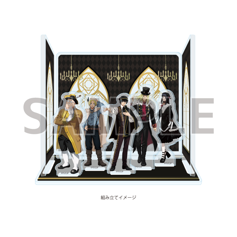 Acrylic Diorama "Sakamoto Days" 01 Gothic Style Ver. (Original Illustration)