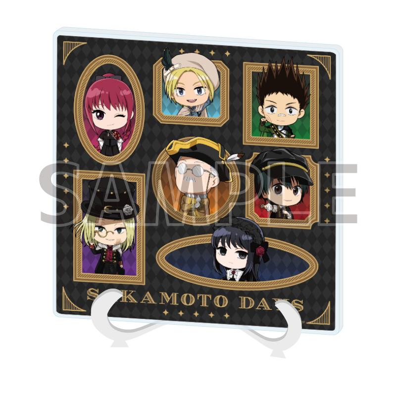 Acrylic Art Board "Sakamoto Days" 03 Gothic Style Ver. (Mini Character Illustration)