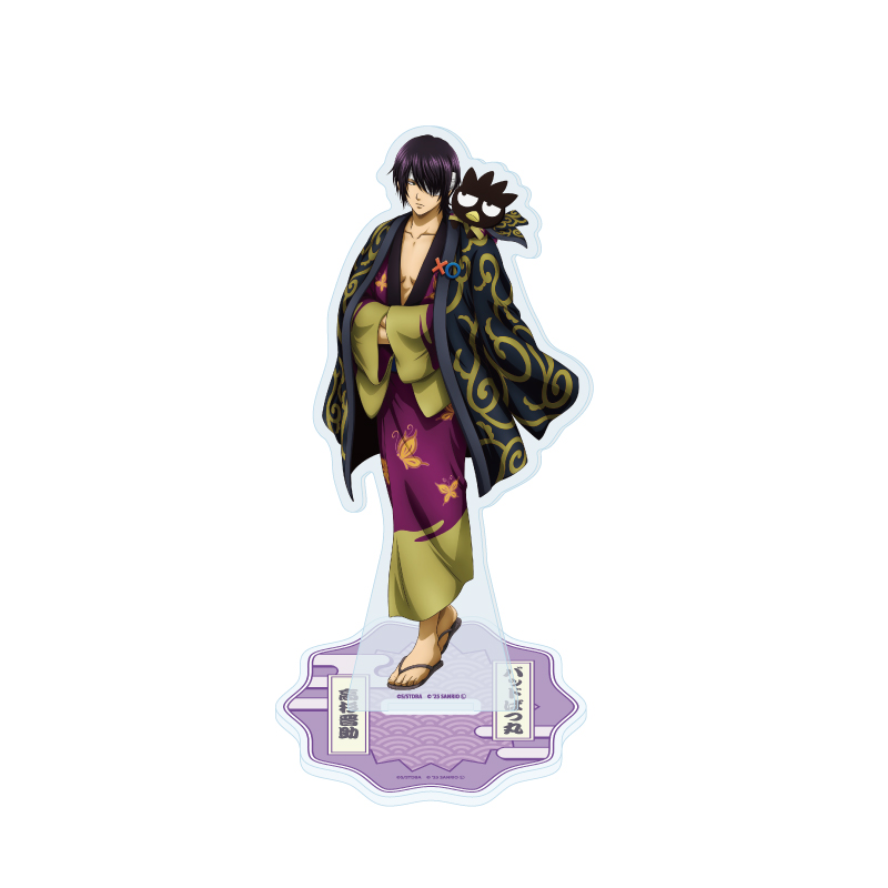 Acrylic Stand "Gintama" x Sanrio Characters 07 Takasugi Shinsuke x Bad Badtz-Maru (Collaboration Illustration)