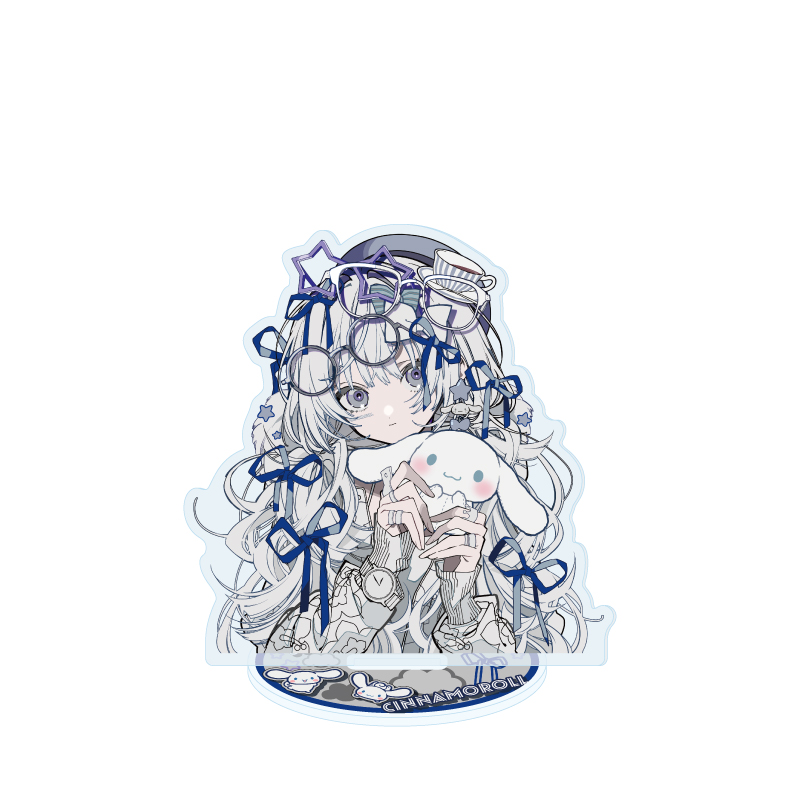 Acrylic Stand Kei Mochizuki x Sanrio Characters 04 Cinnamoroll (Collaboration Illustration)