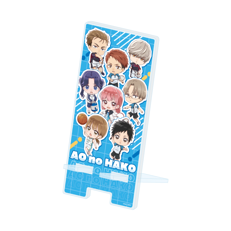 Sma Chara Stand "Blue Box" 01 Group Design (Mini Character Illustration)