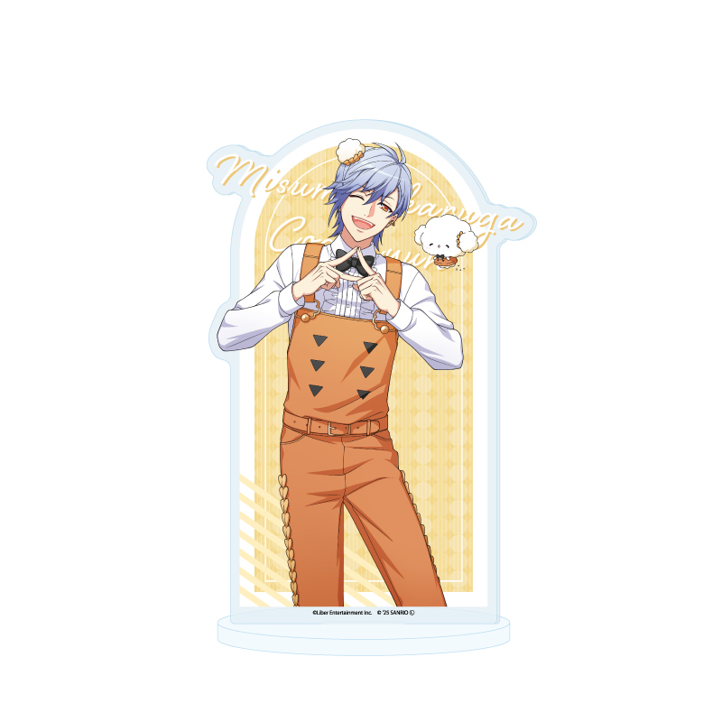 Acrylic Stand "A3!" x Sanrio Characters 42 Ikaruga Misumi x Cogimyun (Life-size Illustration)