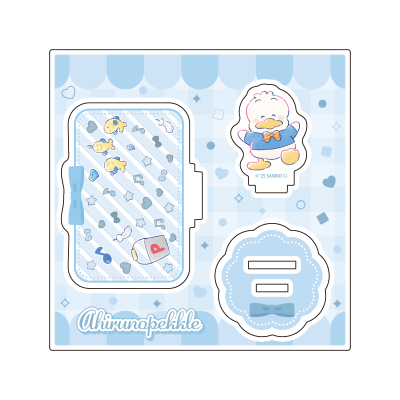 Acrylic Stand Plate Sanrio Characters 12 Ahiru no Pekkle (Graff Art Illustration)