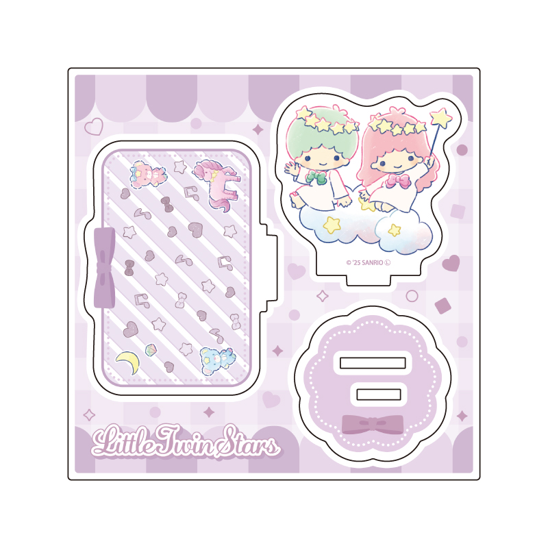 Acrylic Stand Plate Sanrio Characters 13 Little Twin Stars (Graff Art Illustration)