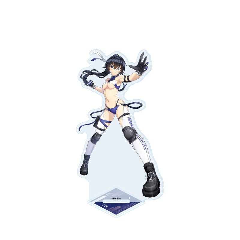 Acrylic Stand "Dolphin Wave" 11 Hagane Otsuki (Official Illustration)