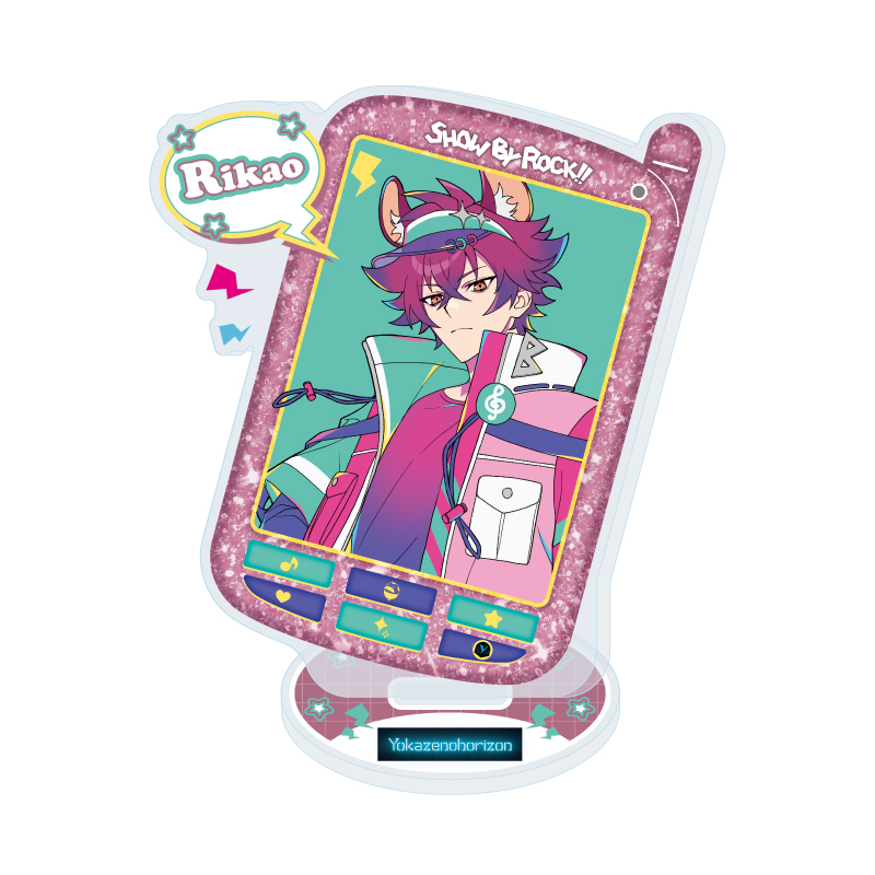 Acrylic Stand "Show by Rock!!" 177 Colorful Pop Ver. Rikao (Original Illustration)