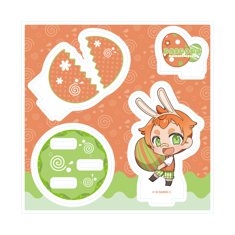 Acrylic Stand Plate "Maimaimaigoen" 53 Daigoro (Mini Character Illustration)