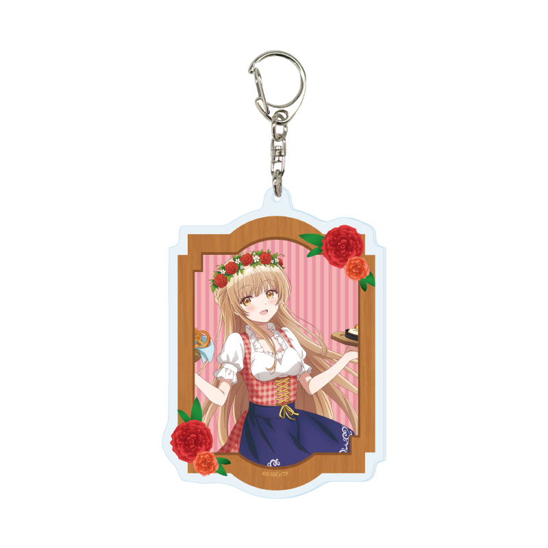 Deka Acrylic Key Chain "The Angel Next Door Spoils Me Rotten" 03 Shiina Mahiru Folk Costume Ver. A (Original Illustration)
