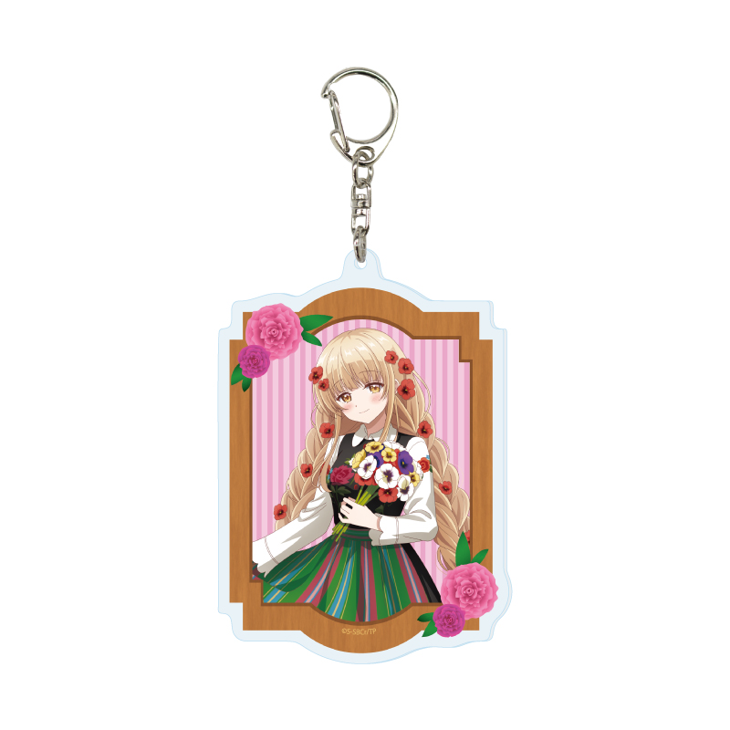 Deka Acrylic Key Chain "The Angel Next Door Spoils Me Rotten" 04 Shiina Mahiru Folk Costume Ver. B (Original Illustration)