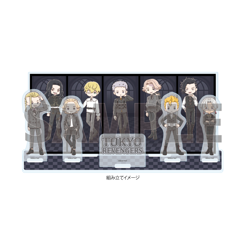 Acrylic Diorama "Tokyo Revengers" 02 Seiretsu Design Gothic Doll Ver. (Graff Art Illustration)