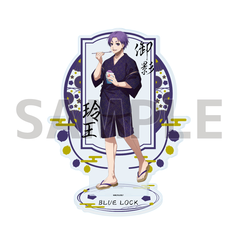 Acrylic Stand "Blue Lock" 43 Mikage Reo Jinbei Ver. (Original Illustration)
