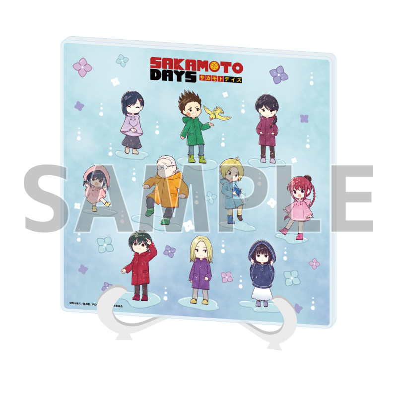 Acrylic Art Board "Sakamoto Days" 04 Rainy Season Ver. (Graff Art Illustration)