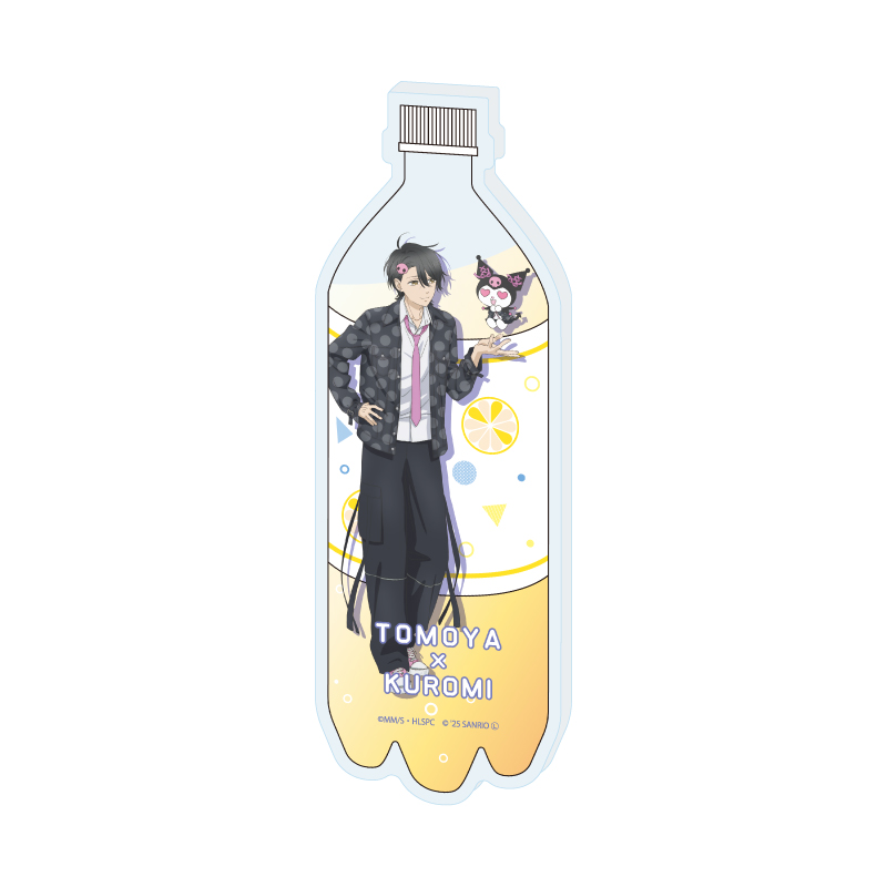 Collection Bottle "Honey Lemon Soda" x Sanrio Characters 05 Takamine Tomoya x Kuromi (Life-Size Illustration)