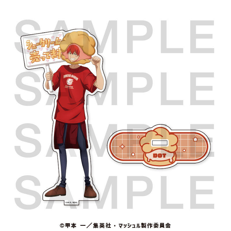 "Mashle: Magic and Muscles" Acrylic Stand Dot Barrett