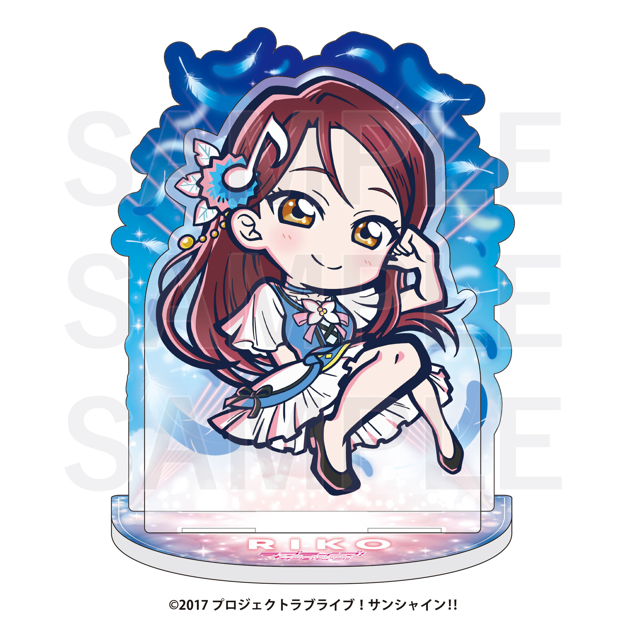 "Love Live! Sunshine!!" E-TOON Big Acrylic Stand Sakurauchi Riko