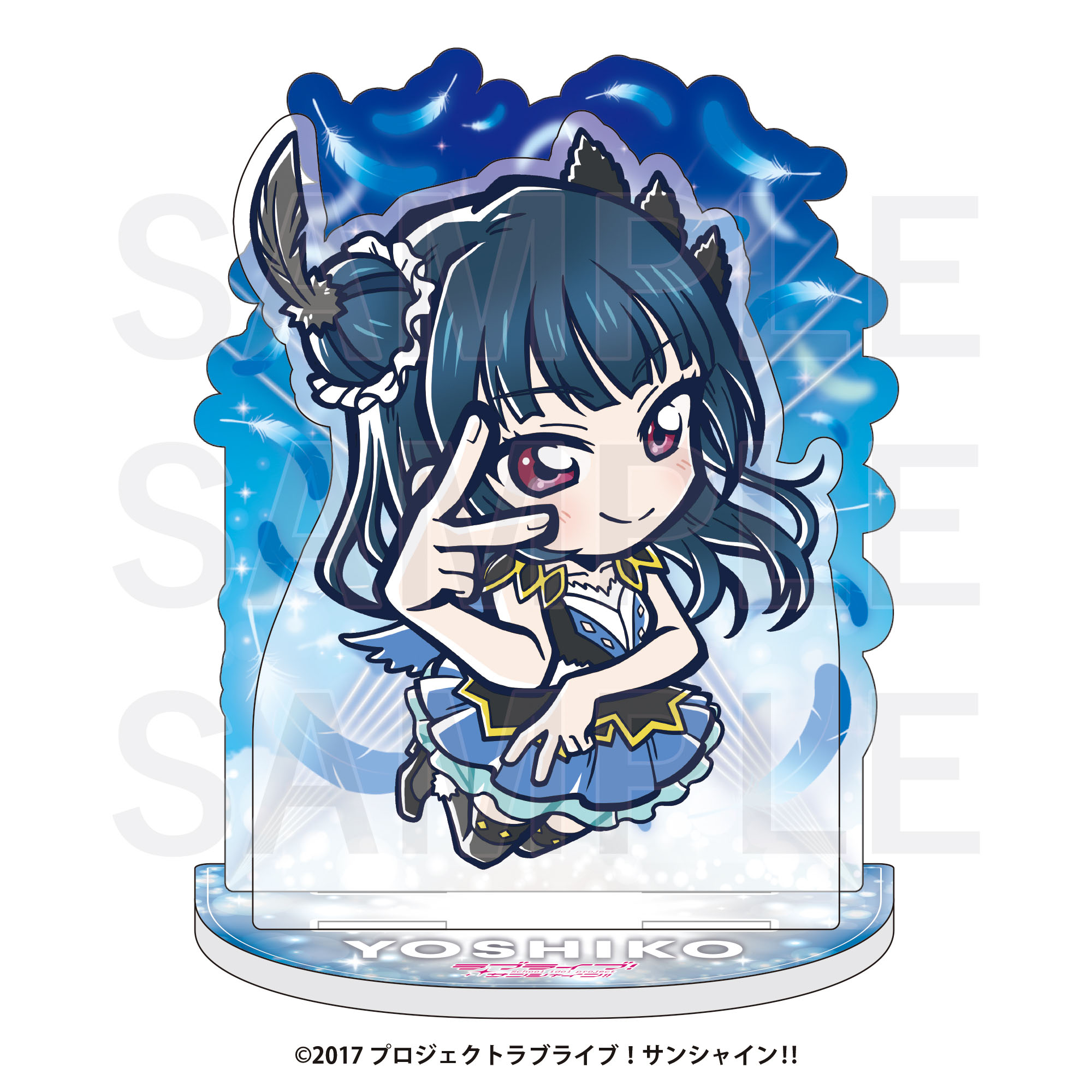 "Love Live! Sunshine!!" E-TOON Big Acrylic Stand Tsushima Yoshiko