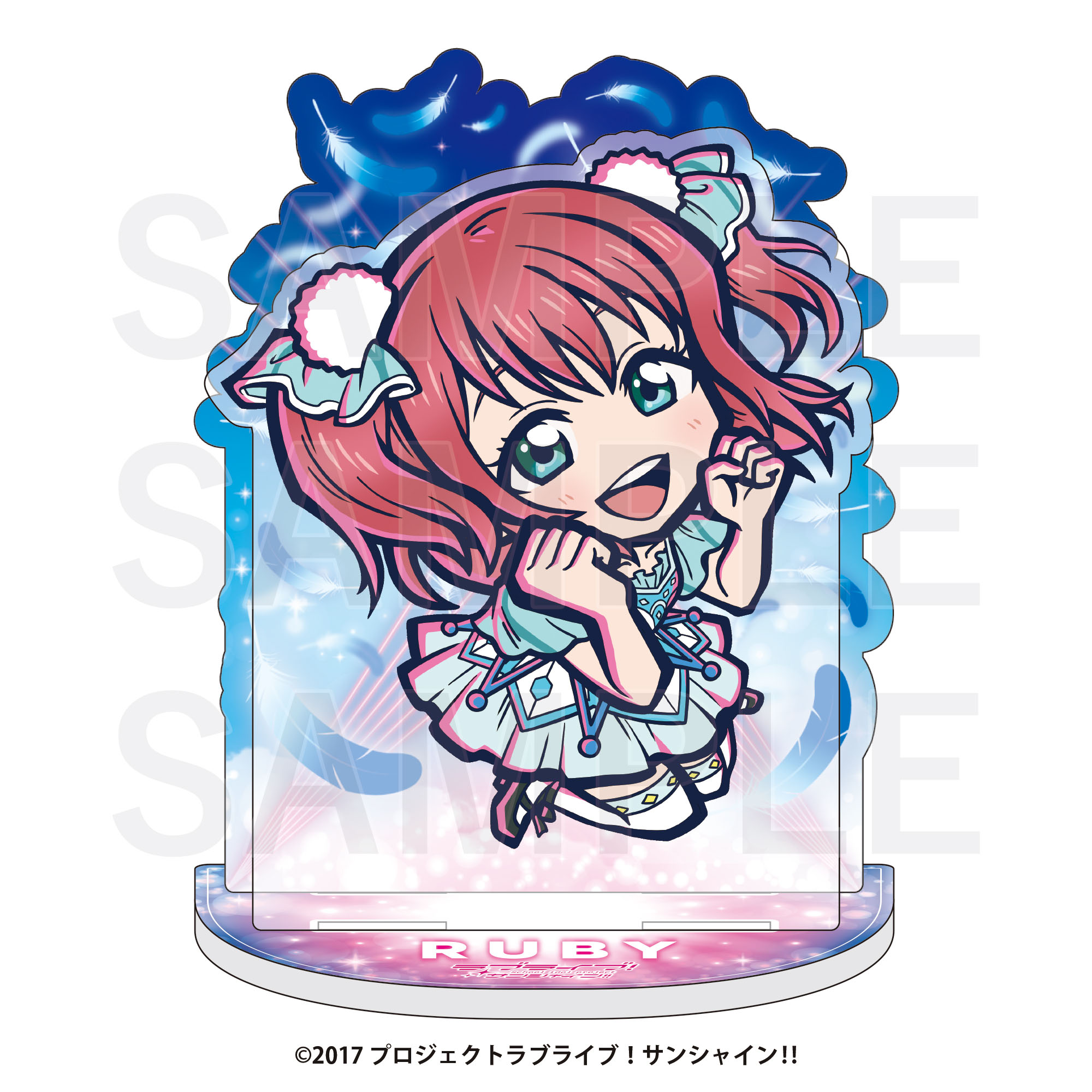 "Love Live! Sunshine!!" E-TOON Big Acrylic Stand Kurosawa Ruby
