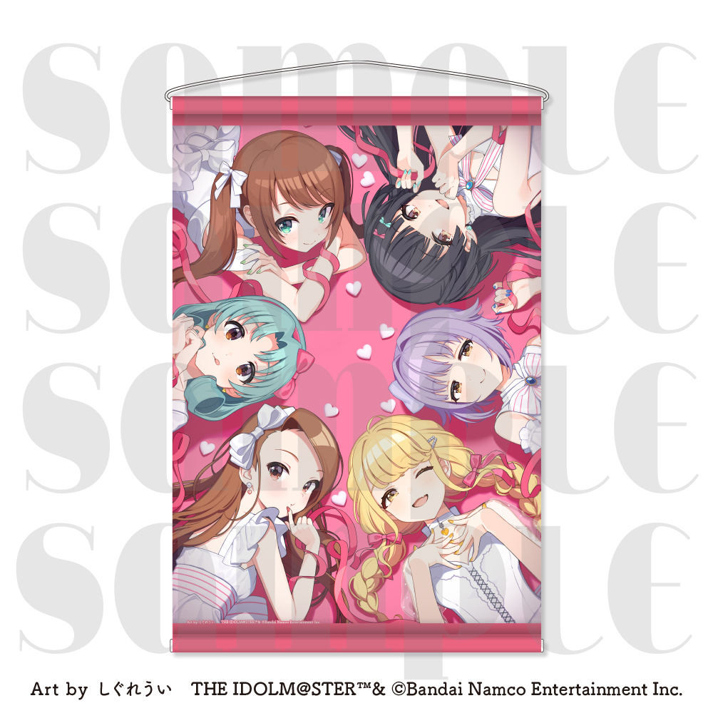 "The Idolmaster" Series x Shigure Ui Tapestry One Picture