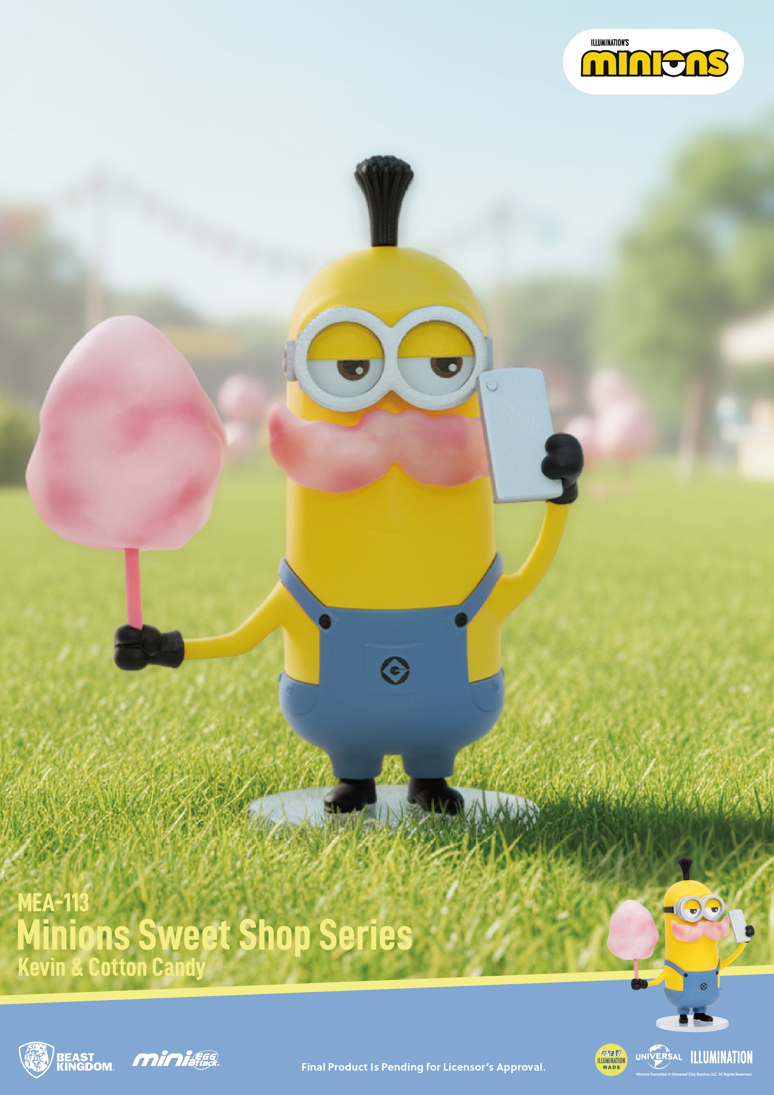 [Pre-order] MEA-113 "Minions" sweet shop series Blind box set (6pcs)