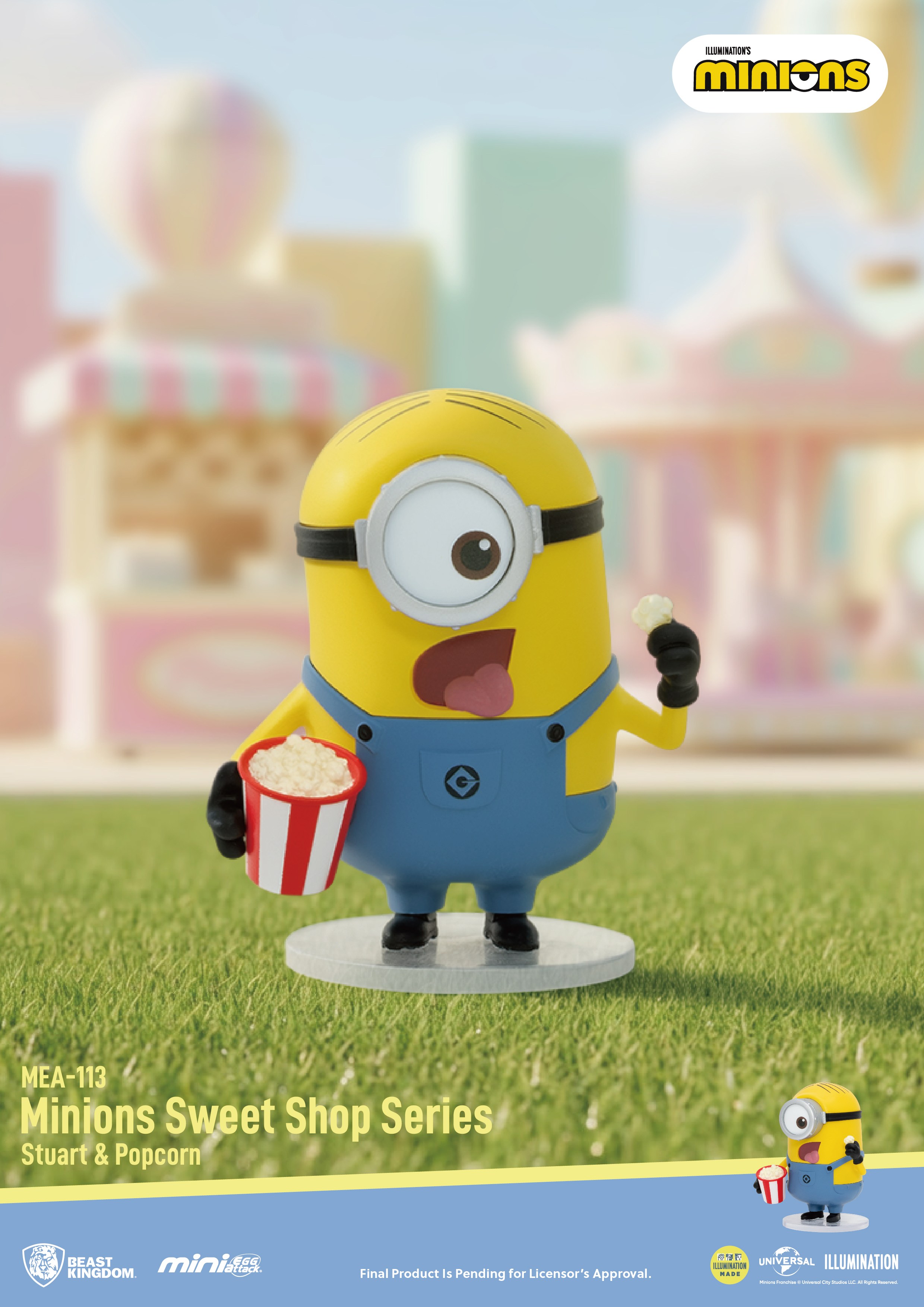 [Pre-order] MEA-113 "Minions" sweet shop series Blind box set (6pcs)