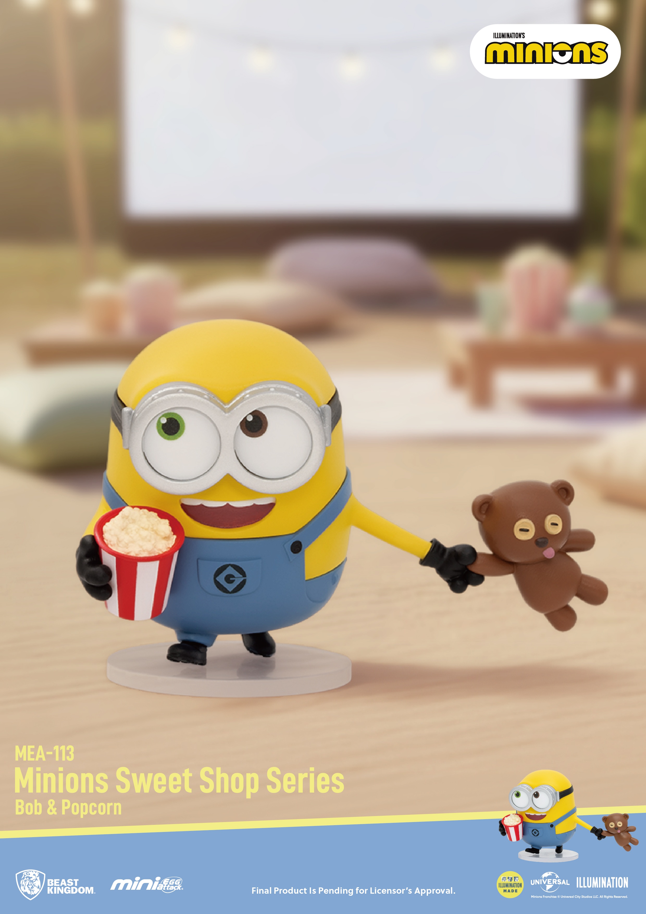 [Pre-order] MEA-113 "Minions" sweet shop series Blind box set (6pcs)