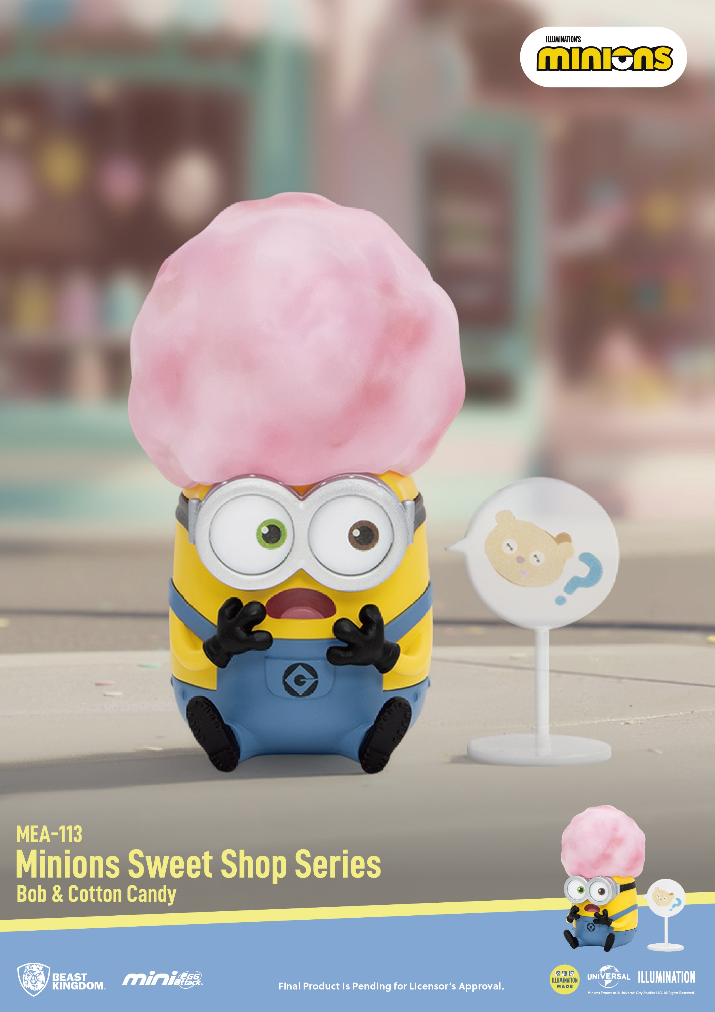 [Pre-order] MEA-113 "Minions" sweet shop series Blind box set (6pcs)