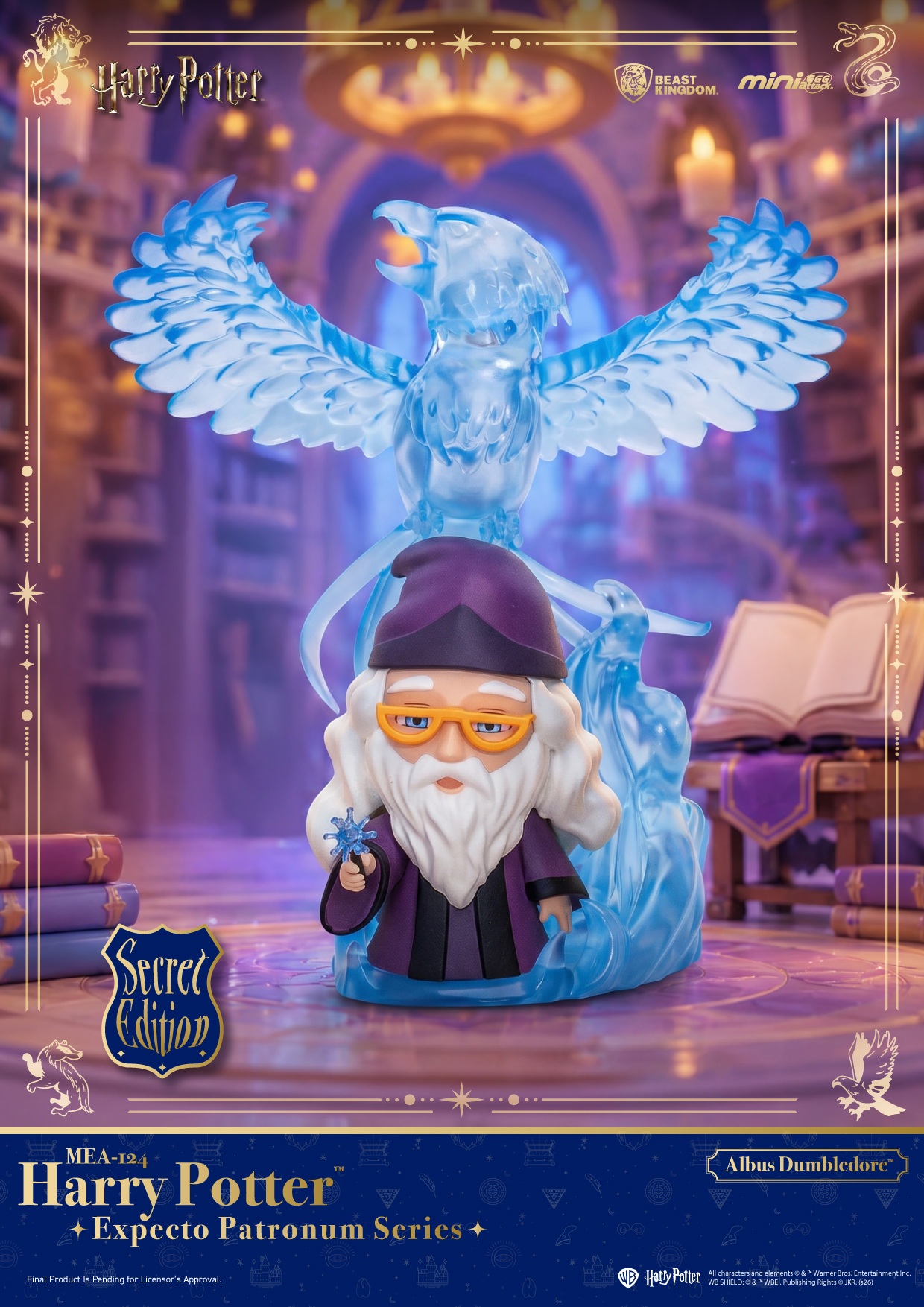 [Pre-order] MEA-124 "Harry Potter" Expecto Patronum Series Blind box set (6pcs)