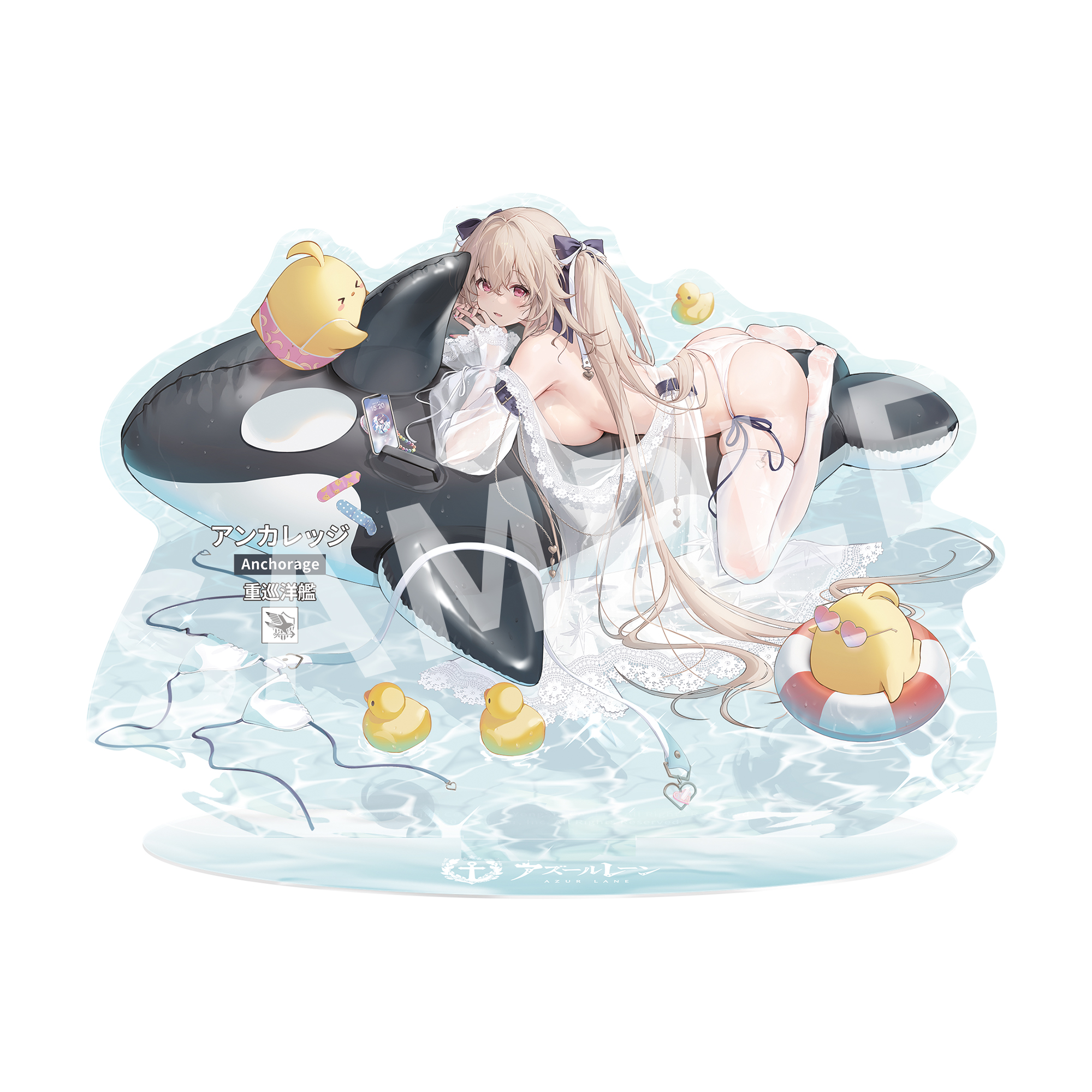 "Azur Lane" Anchorage Dolphins and Swim Lessons Ver.
