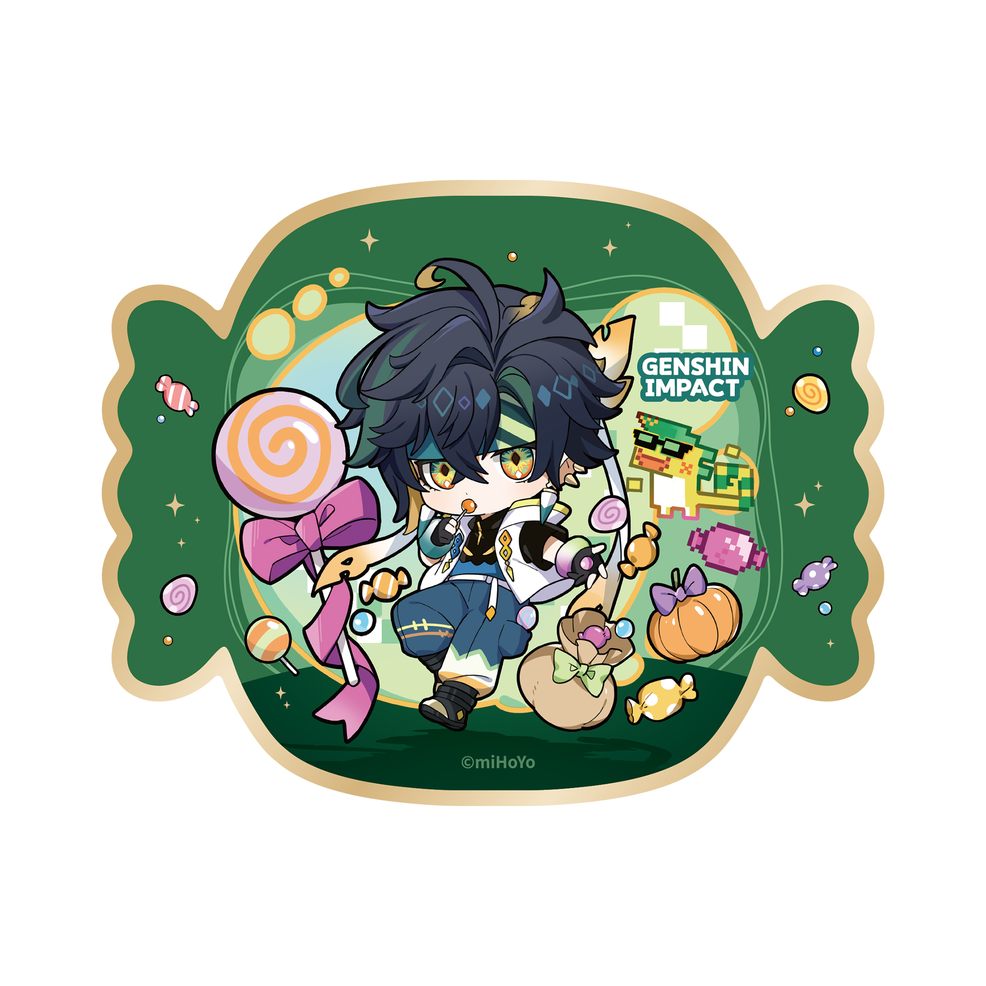 "Genshin Impact" Twilight Whimsy Series Chibi Chara Figure Kinich