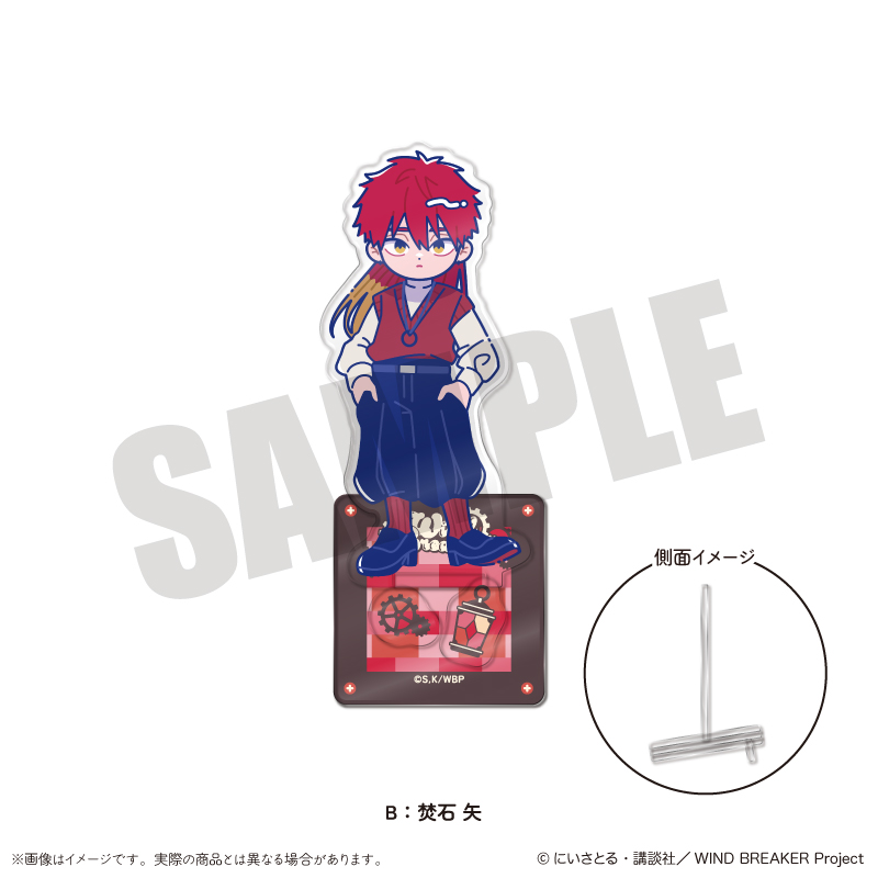 "Wind Breaker" Newtoro Birthday Goods Takiishi Chika Acrylic Stand B