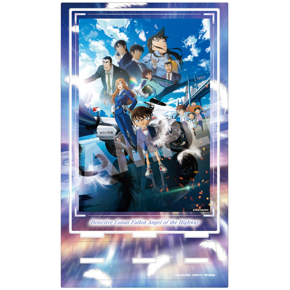 "Detective Conan: Fallen Angel of the Highway" Acrylic Art Stand Main Visual