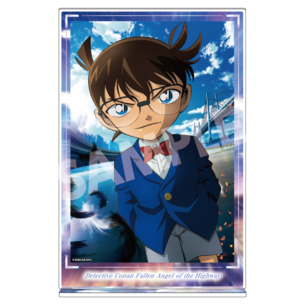 "Detective Conan: Fallen Angel of the Highway" Acrylic Art Stand Edogawa Conan