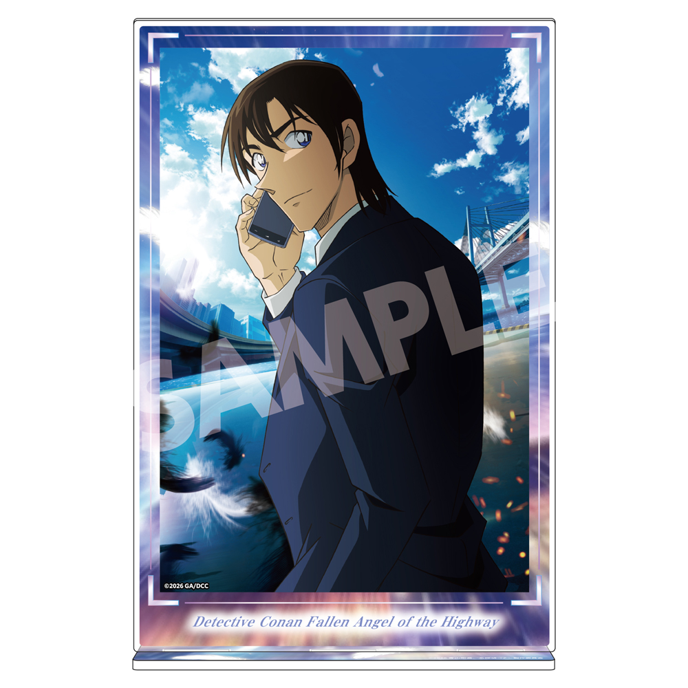 "Detective Conan: Fallen Angel of the Highway" Acrylic Art Stand Hagiwara Kenji