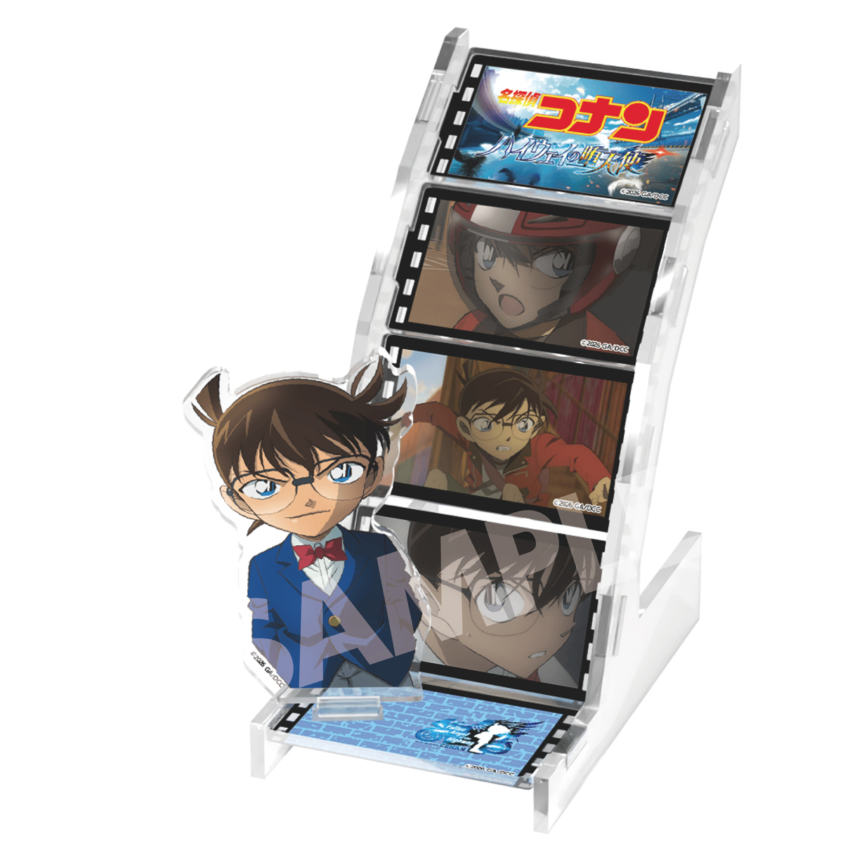 "Detective Conan: Fallen Angel of the Highway" Memory Reel Diorama Acrylic Stand Edogawa Conan