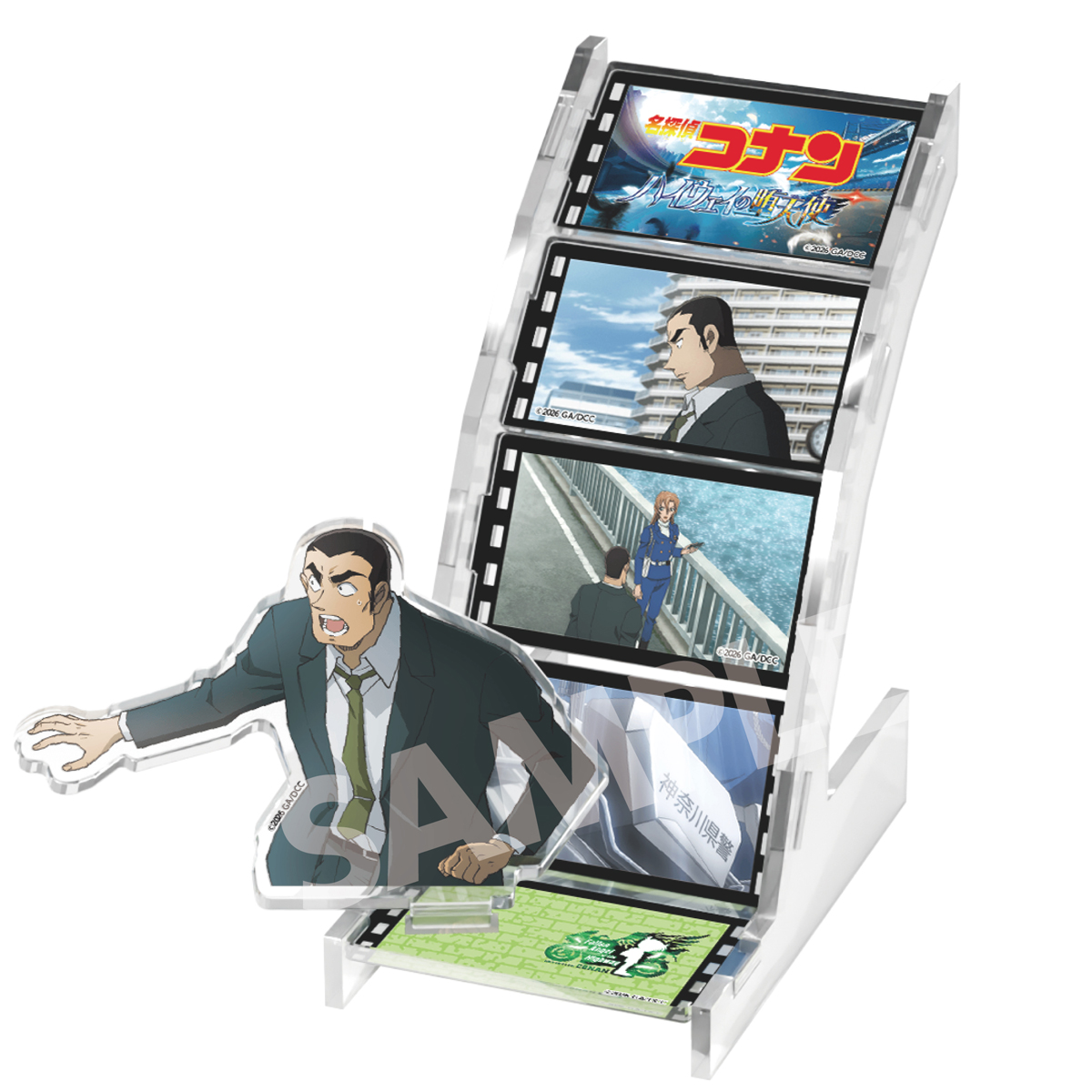 "Detective Conan: Fallen Angel of the Highway" Memory Reel Diorama Acrylic Stand Yokomizo Jugo