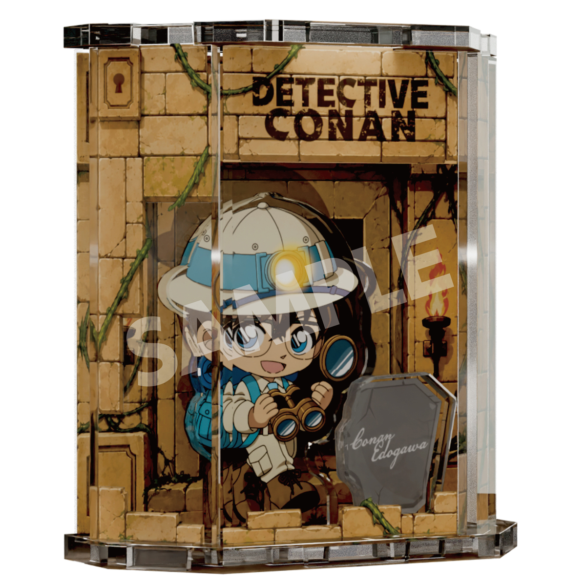 "Detective Conan" Adventure Collection Show Window Style Acrylic Stand Edogawa Conan