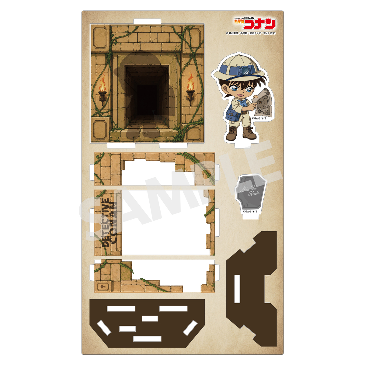 "Detective Conan" Adventure Collection Show Window Style Acrylic Stand Kudo Shinichi