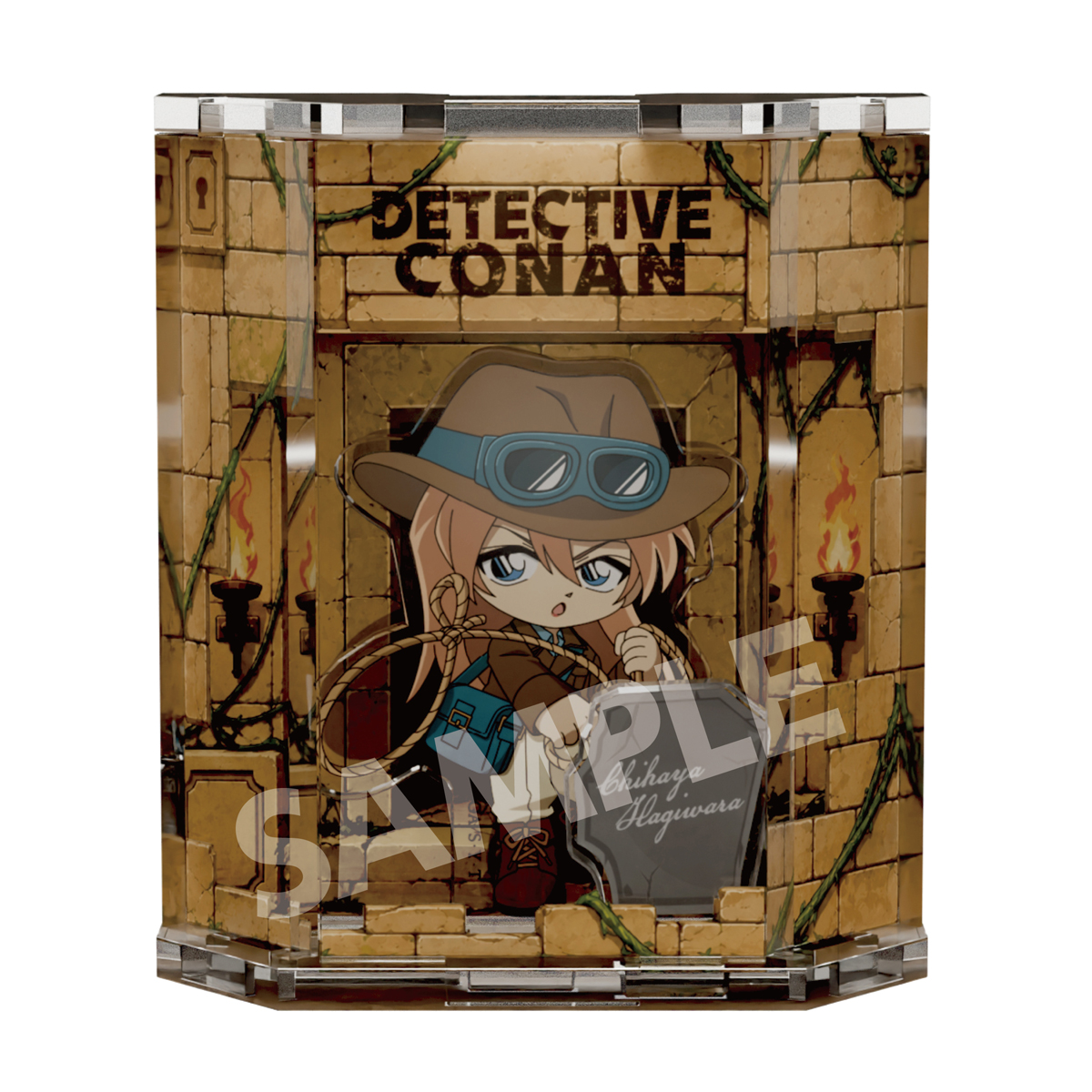 "Detective Conan" Adventure Collection Show Window Style Acrylic Stand Hagiwara Chihaya