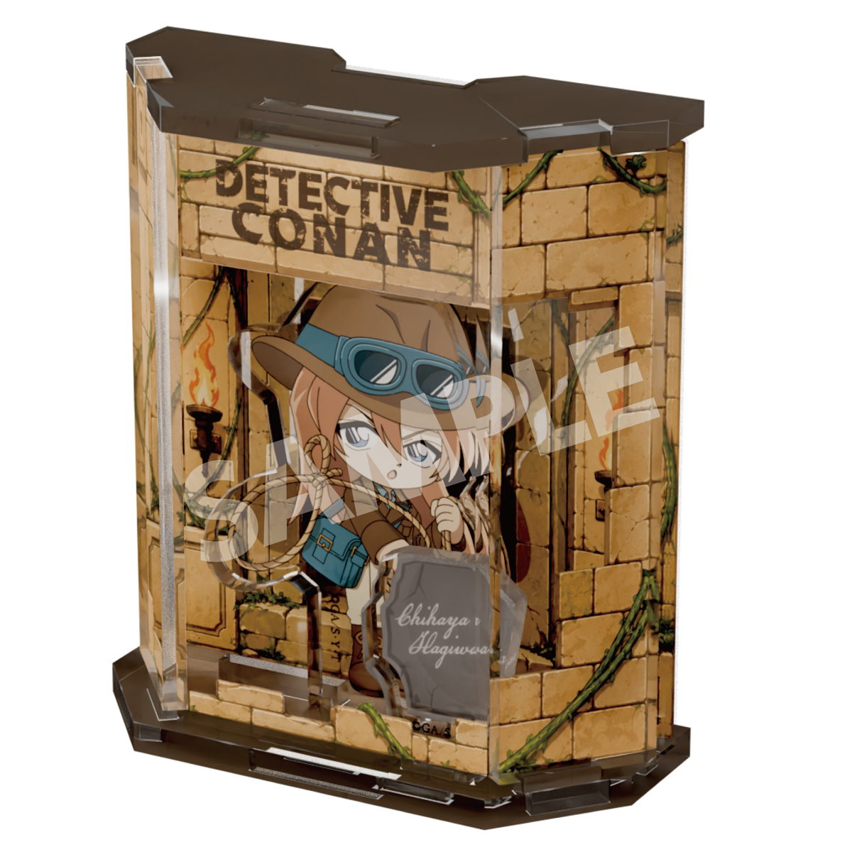 "Detective Conan" Adventure Collection Show Window Style Acrylic Stand Hagiwara Chihaya