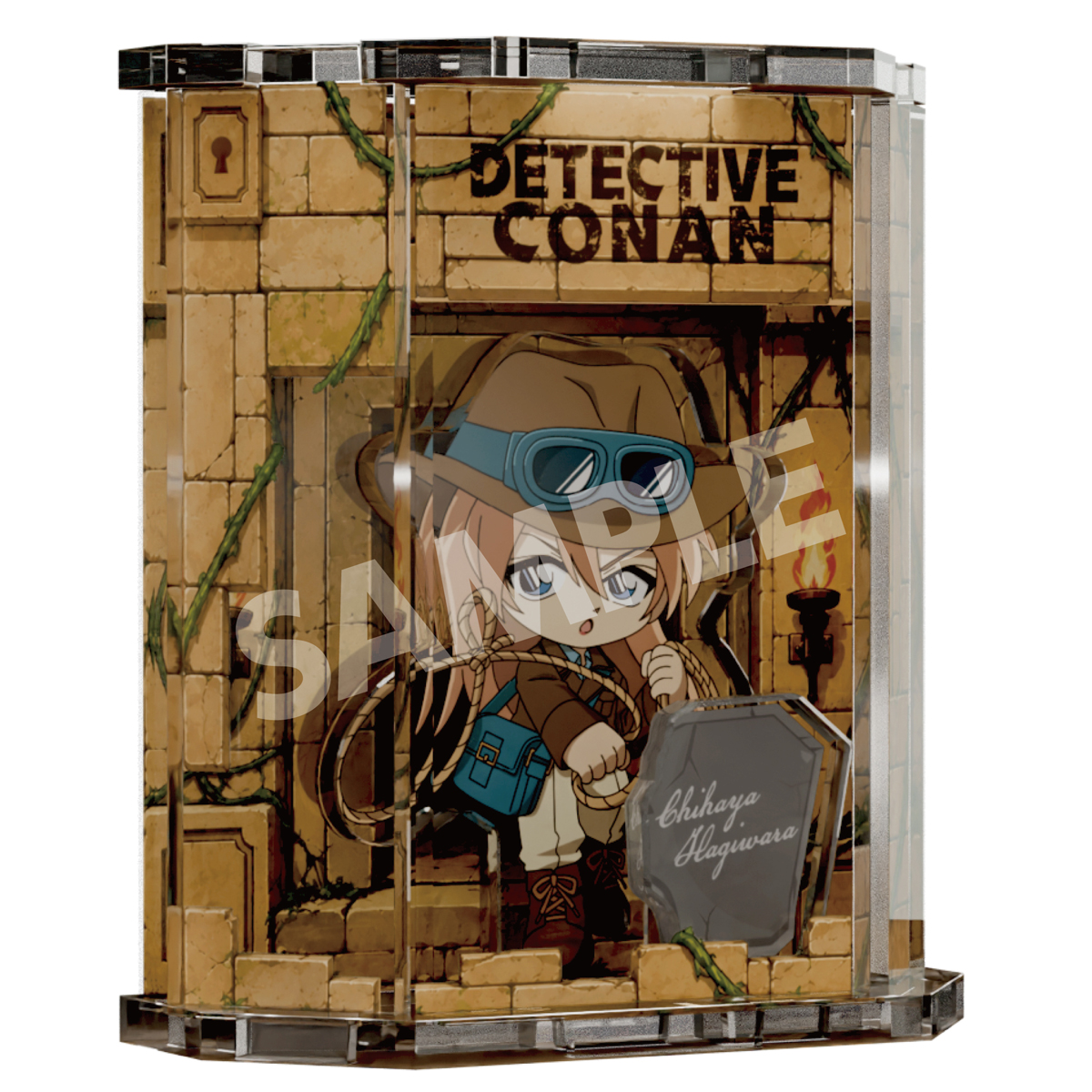 "Detective Conan" Adventure Collection Show Window Style Acrylic Stand Hagiwara Chihaya