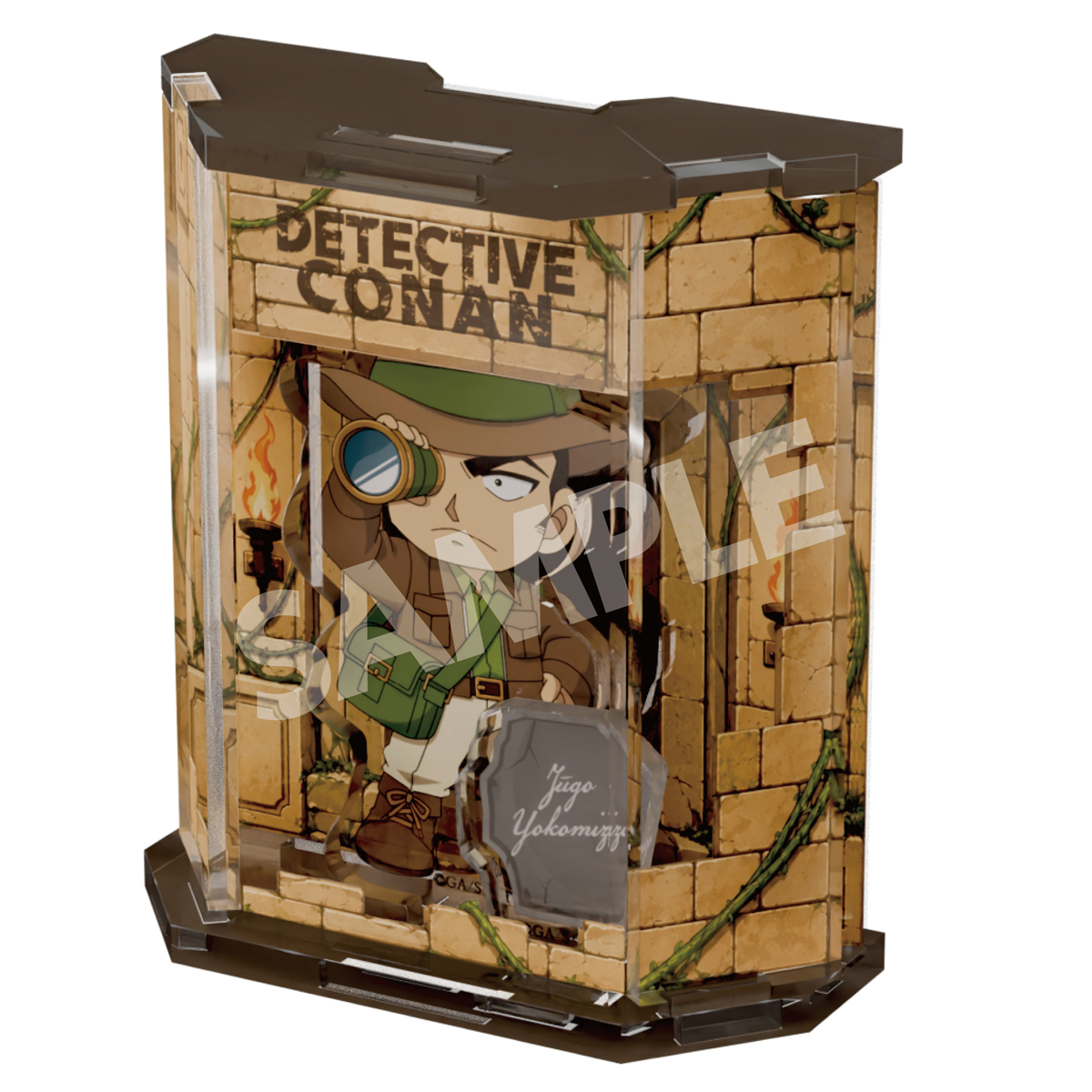 "Detective Conan" Adventure Collection Show Window Style Acrylic Stand Yokomizo Jugo
