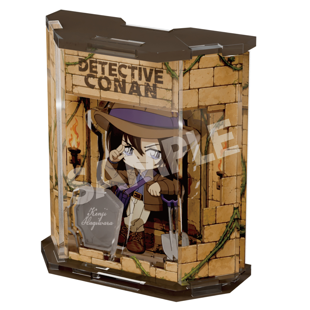 "Detective Conan" Adventure Collection Show Window Style Acrylic Stand Hagiwara Kenji