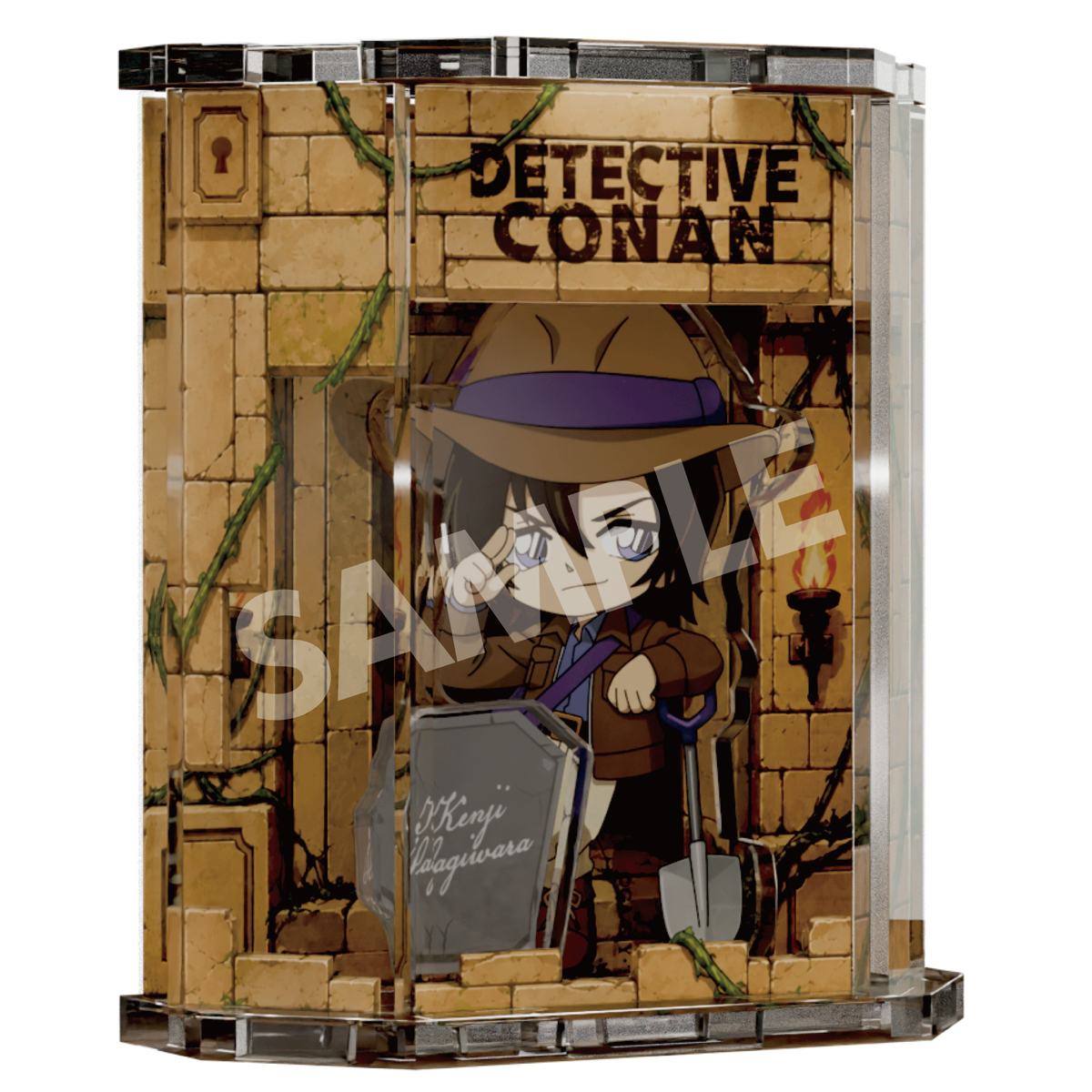 "Detective Conan" Adventure Collection Show Window Style Acrylic Stand Hagiwara Kenji