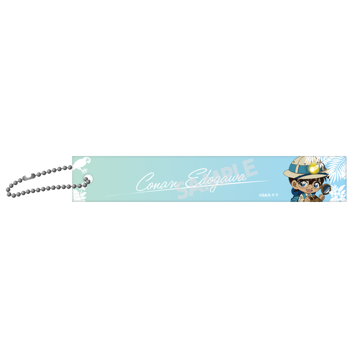"Detective Conan" Adventure Collection Hotel Room Key Style Acrylic Ball Chain Edogawa Conan