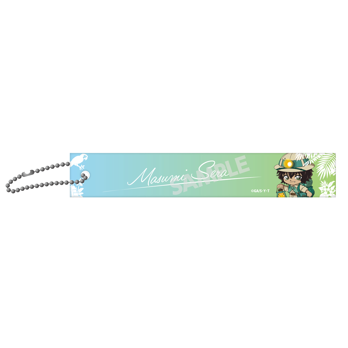 "Detective Conan" Adventure Collection Hotel Room Key Style Acrylic Ball Chain Sera Masumi
